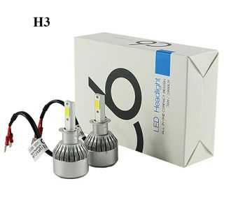 Автолампа светодиодная H3 LED HEADLIGHT C6 6000K, 12v