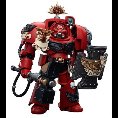 Терминатор Кровавых Ангелов (Warhammer 40k) - КОЛЛЕКЦИОННАЯ ФИГУРКА 1/18 Blood Angels Assault Terminators Brother Taelon (JT5550) - JOYTOY