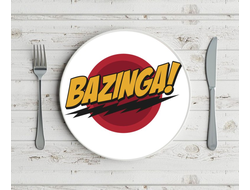 Тарелка Теория большого взрыва, The Big Bang Theory №1