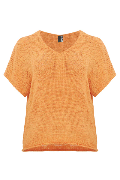 Топ летний вязанный с V - образном вырезом