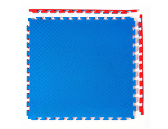 Будо-мат DFC 100x100 см, толщина 40 мм, цвет красно-синий (1м2)