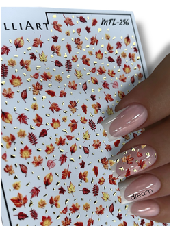 Слайдер-дизайн MilliArt Nails Металл MTL-256