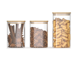 НАБОР БАНОК ДЛЯ СЫПУЧИХ ПРОДУКТОВ