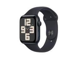 Apple Watch SE 2023 44mm Midnight Aluminium Case with Midnight Sport Band S/M