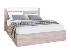 ЛДСП Кровать ЭКО 1,2 Ясень Шимо