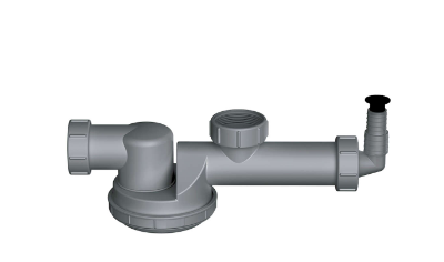 Компактный сифон с гидрозатвором S-01