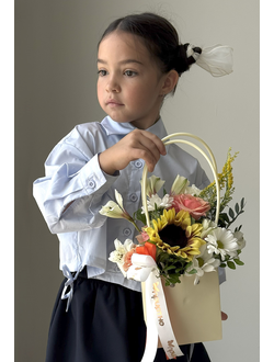 Цветочная композиция учителю / воспитателю № 803