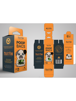 Упаковка-коробка корма для животных