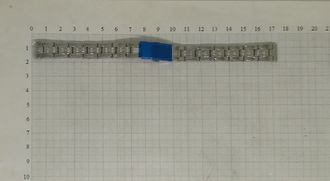 Ремешок для часов металлический 12 мм.