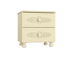АС-4 Тумба прикроватная ваниль/ваниль