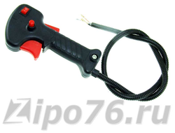 Ручки газа бензокосы в сборе