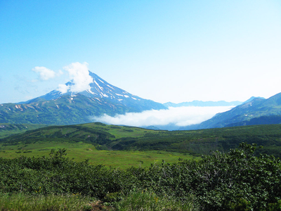 по дороге к вулкану Горелый