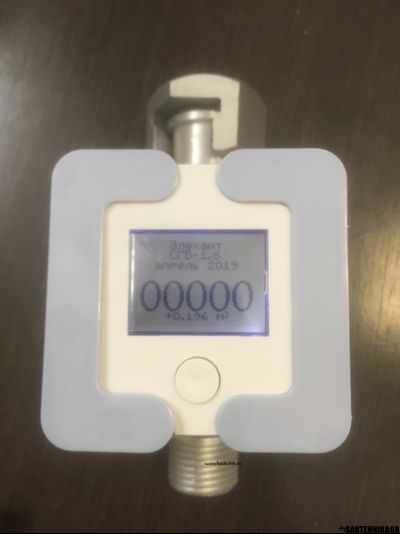 Счетчик газа Элехант СГБ-1,8 G 1/2 СГБ-3,2 G 3/4 СГБ-4,0 G 3/4 2022г.