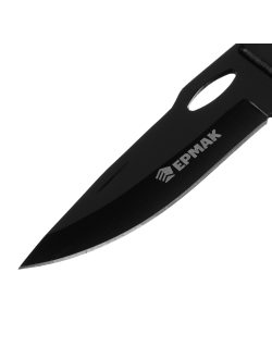 ЕРМАК Нож туристический складной 17 см. толщина лезвия 1,8 мм, нерж. сталь, арт.3, 2 штуки