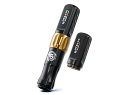 Беспроводная тату машинка Dragonhawk Atom2 Stroke 2.8mm X 2Power Gold