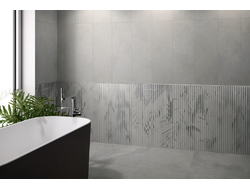 Фоновая плитка, Villeroy&Boch, Ombra, 30х90 см, серый