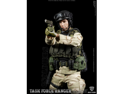 Снайпер отряда "Дельта" военного спецназа США ("Падение Черного Ястреба") - Коллекционная фигурка 1/12 scale US Delta Special Force - M14 Sniper (LW006) - Crazy Figure