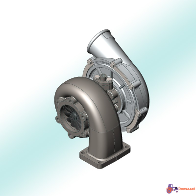 Турбокомпрессор для ЯМЗ-7511.10 - ТКР 10ТТ-00
