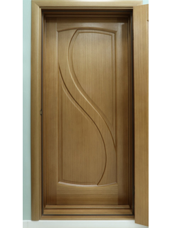 Межкомнатная Дверь Новый Стиль тон 5 шпон Дуб