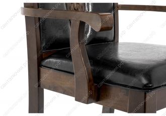Кресло Gala dirty oak / black