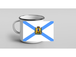 Кружка металлическая эмалированная Архангельская Область