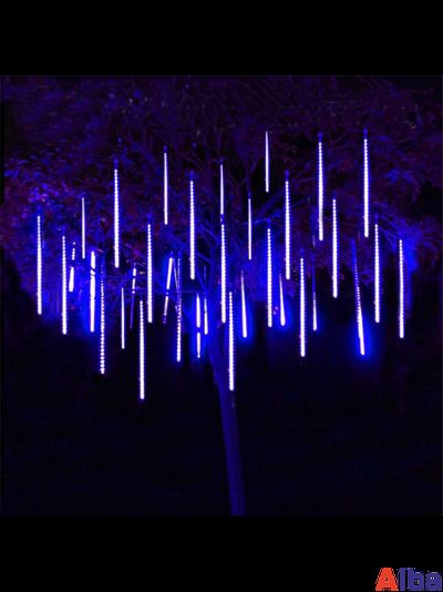 Сосульки светодиодные 10 шт, 80 см, 10 метров Белый