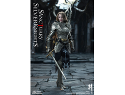 ПРЕДЗАКАЗ - Стражница святилища в серебряном - Коллекционная фигурка 1/6 SWORDS OF CHAOS - SILVER TEMPLE GUARDIAN (NICKEL SILVER EDITION) (SW003) - COOMODEL ?ЦЕНА: 41900 РУБ.?