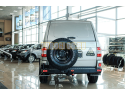 Задний силовой бампер серии Трофи УАЗ Пикап 2008- (03.418.03)