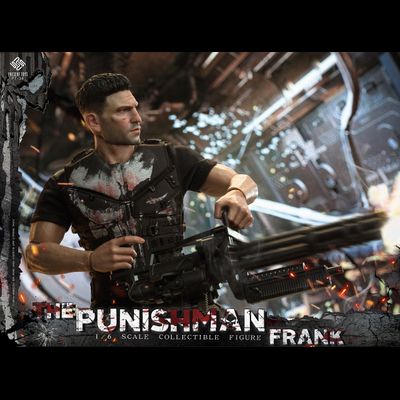 Каратель (Джон Бернтал, The Punisher)  - КОЛЛЕКЦИОННАЯ ФИГУРКА 1/6 scale The Punishman Frank (PT-sp38) - PRESENT TOYS