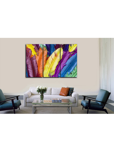 Модульная картина "Перья"