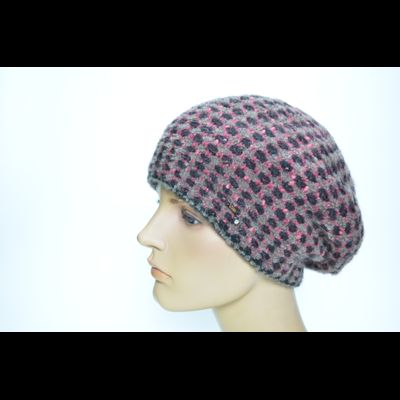 Берет Vizio SS 1317 B бордово черный