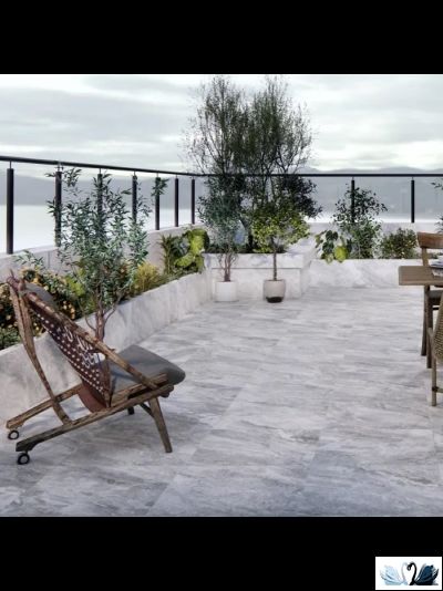 Керамогранит Eurotile Sun Paradise Grey Structure 60x60 7930138705207 серый, матовый, структурный
