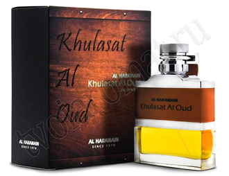 Парфюм Khulasat Al Oud / Хуласат Аль Уд 100 мл Al Haramain, мужской аромат