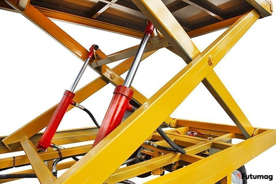 Платформенная тележка электрическая RuTrike ПЛИТА ЛИФТЕР 1800