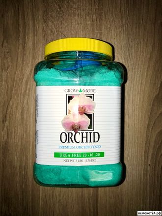 Гроу Мор Орхид (20-10-20) - Grow More Orchid Urea Free, США