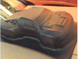 Unbreakable body for short-course 1/10 raptor