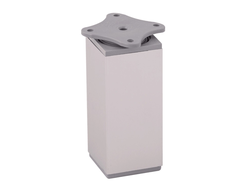 Опора A 223 регулируемая квадратная 40х40м H-100мм алюминий Grade