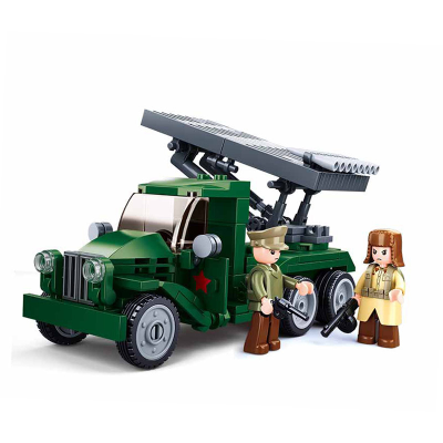 Слубан военный конструктор автомобиль Катюша