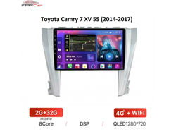 Штатная магнитола FarCar TM466M для Toyota Camry 7 XV 55 (2014-2017) на Android (2gb/32gb/DSP/WiFi/4G/GPS/BT)