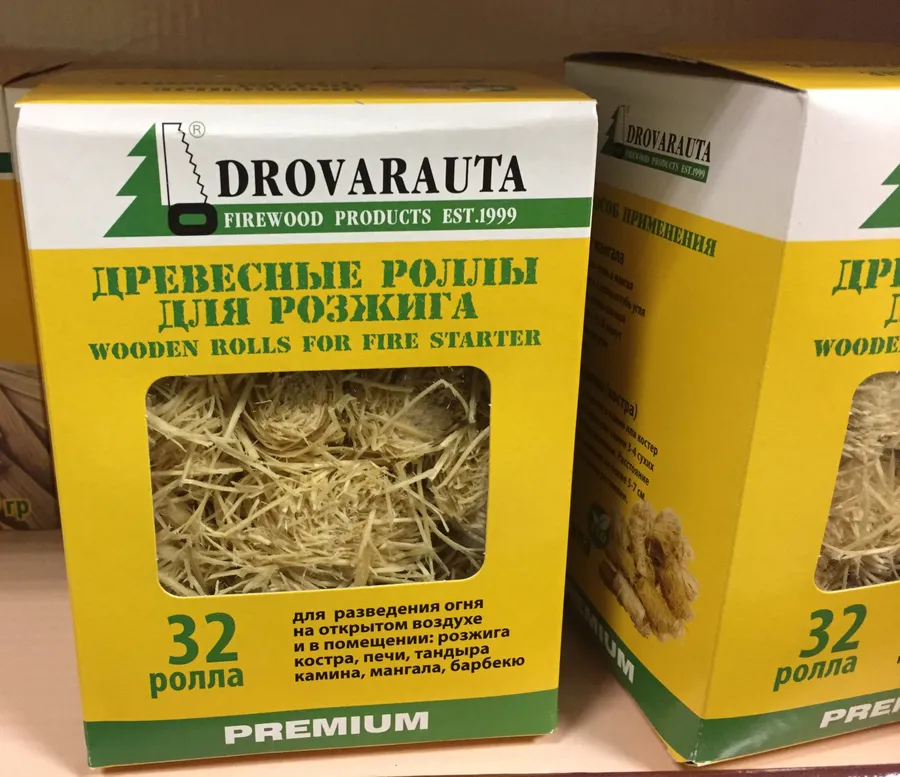 Роллы для розжига DROVARAUTA