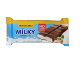 Молочный шоколад Snaq Fabriq Milky без сахара с Молочно-ореховый пастой 55 гр