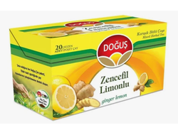 Чай Dogus лимон имбирь, 20 пак