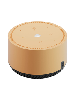 Умная колонка Яндекс Станция Лайт с Алисой, бежевый капучино, 5Вт