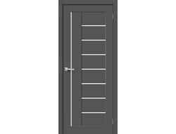Дверь Межкомнатная "Б-29" (Stormy Silk-Т.Серый Шелк)