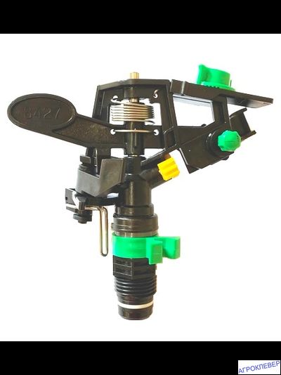 Дождеватель импульсный 1/2нр секторный 1 сопло (пластик)