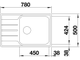 Мойка Blanco Lemis XL 6 S-IF Compact,  525111