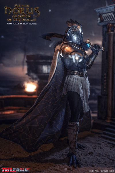 Гор в серебряном - Коллекционная ФИГУРКА 1/6 scale Action Figure King and Vengeful God Horus Silver Edition (PL2020-170B) - TBLeague
