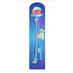 Зубная щетка + массажер для десен Cliny