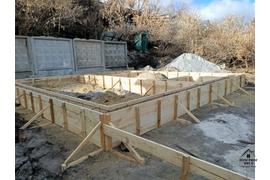 Строительство фундамента