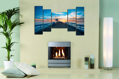 Модульная картина "Мост к солнцу"